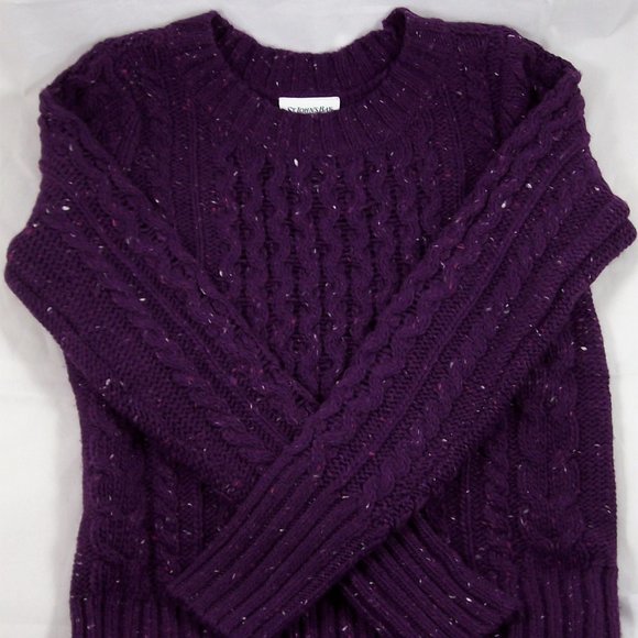 St. John's Bay Sweaters - St. John's Bay Imperial Purple Sweater